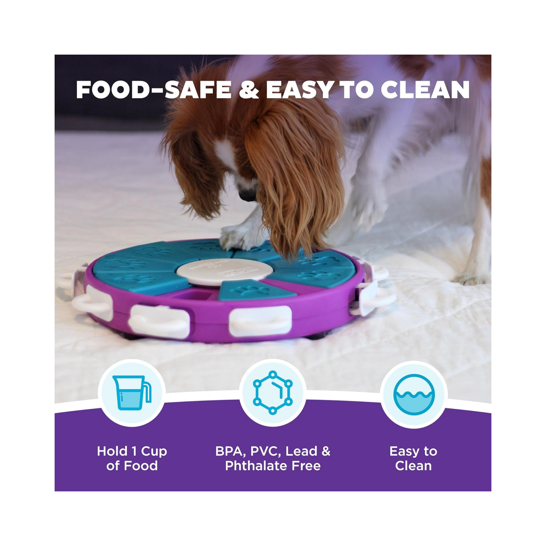 Nina Ottosson Dog Twister Puzzle for Dog Enrichment