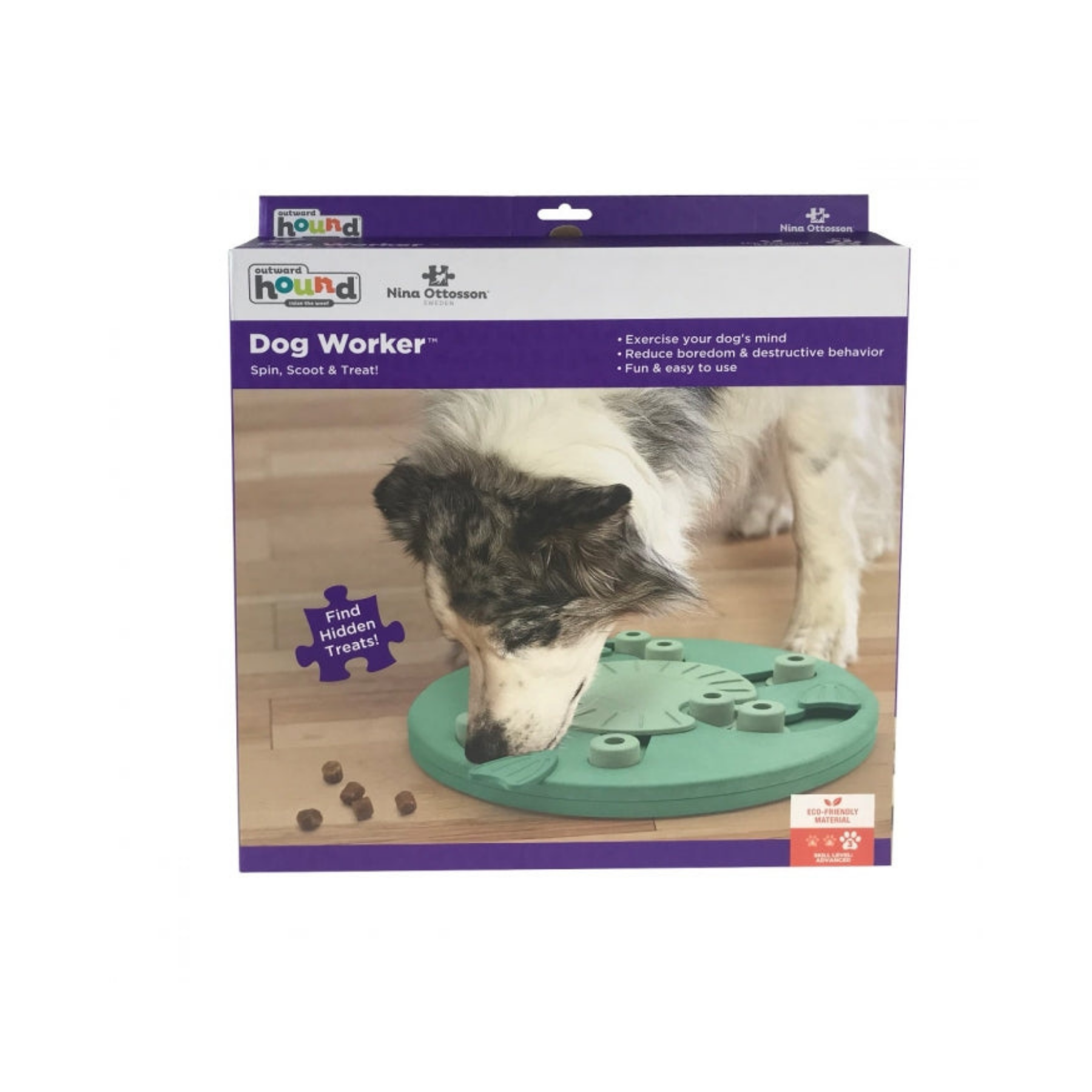 Nina Ottosson Dog Worker Green for Dogs