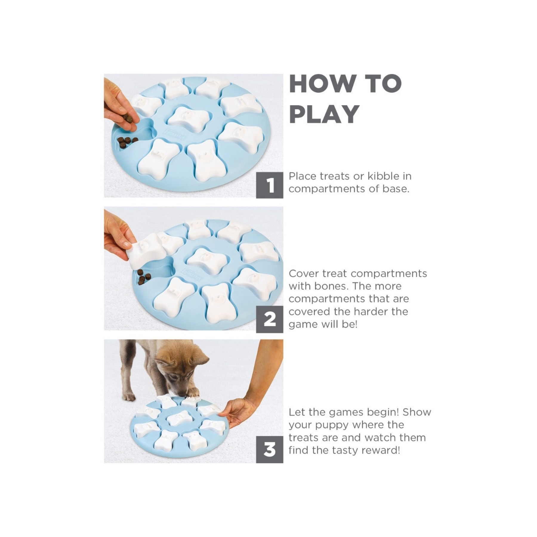 Nina Ottosson Puppy Smart Blue for Dogs