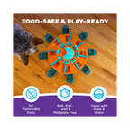 Nina Ottosson Tower of Treats for Dog Enrichment