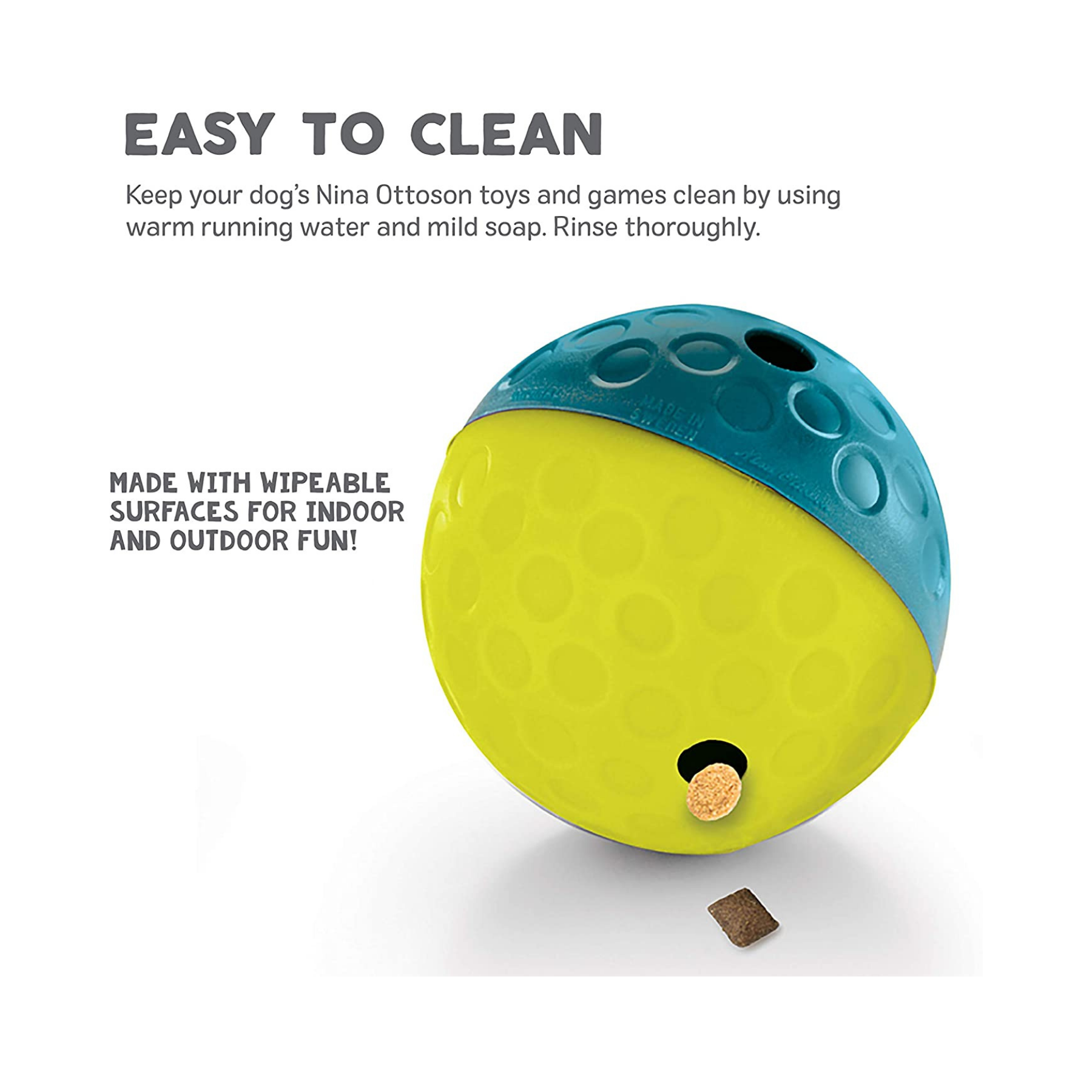 Nina Ottosson Treat Tumble Blue Small for Dog Enrichment