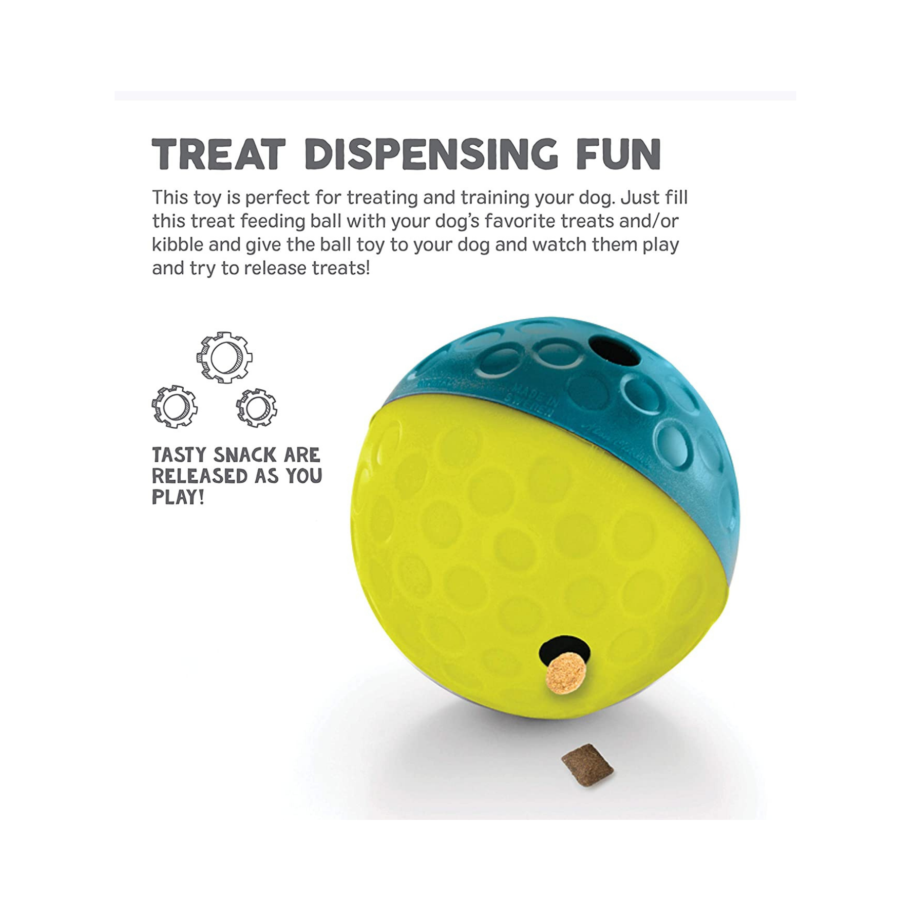 Nina Ottosson Treat Tumble Blue Small for Dog Enrichment