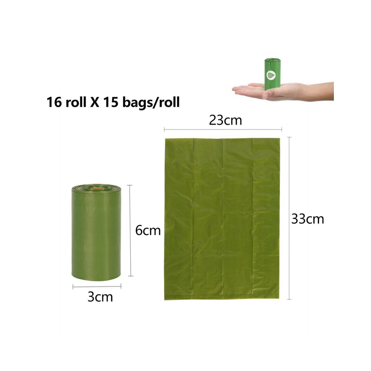 Dog Waste Bags - 240 Pack for Dog Walks