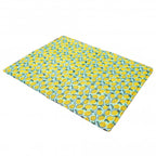 Rosewood Lemon Print Rectangular Pet Cool Mat for dogs and pet-parent routines